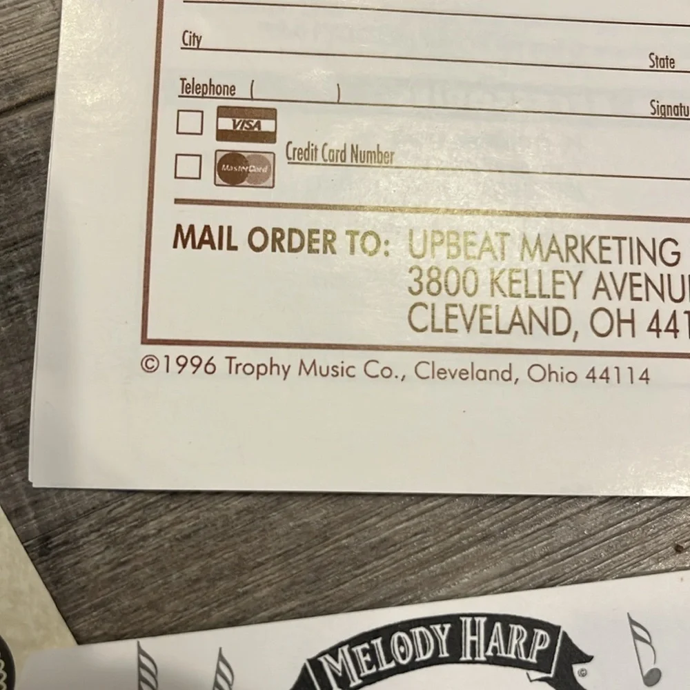 Like new vintage 1996 Melody Harp